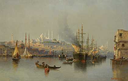 君士坦丁堡`Constantinople by Karl Kaufmann