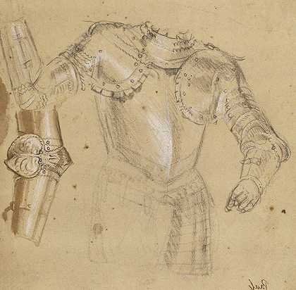 装甲研究`Studies of Armor (1570) by Paolo Veronese
