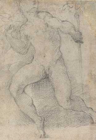 水星`Mercury (c. 1523~1524) by Parmigianino