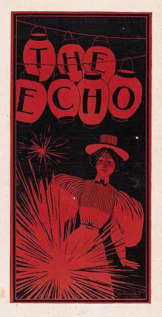 回声号，纽约，1896年6月15日和7月1日`The echo, New York, June 15th and July 1st, 1896 (1896) by Charles Warde Traver