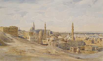 开罗`Cairo (1844) by Max Schmidt