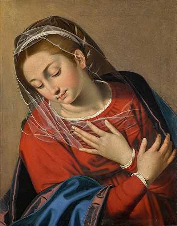 圣母玛利亚号`The Madonna Annunciate by Scipione Pulzone