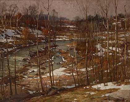 冬去`Wane of Winter (1914) by John Elwood Bundy