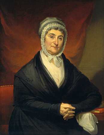 安·科尔曼（罗伯特·科尔曼夫人）`Ann Old Coleman (Mrs. Robert Coleman) (c. 1820) by Jacob Eichholtz