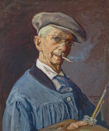 画家`The Painter Man (1923) by William J. Forsyth