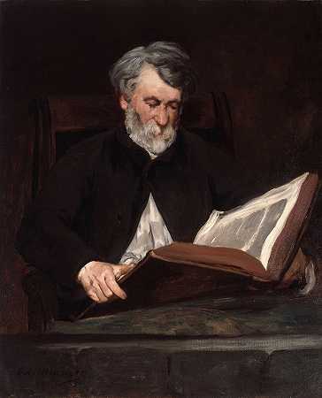 读者`The Reader (1861) by Édouard Manet