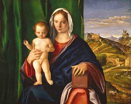 圣母子`Madonna and Child (1509) by Giovanni Bellini