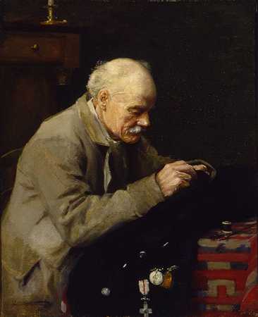 克里米亚士兵`Soldat de Crimée (1907) by Harriet Blackstone