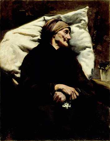 祖母`The Grandmother (1889) by Walter Gilman Page