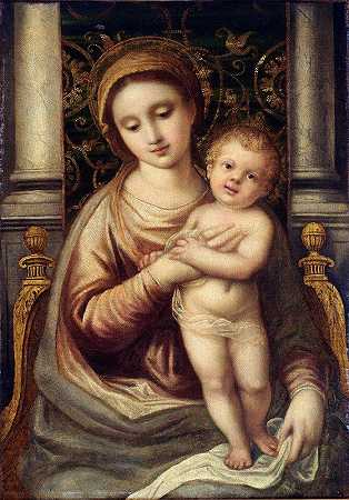 圣母子`Madonna and Child (19th century)