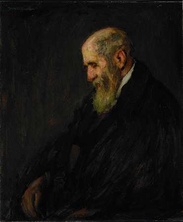老人`The Old Man (c.1912–13) by Carl Gustav Waldeck
