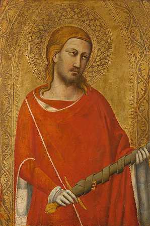 圣茱莉安`Saint Julian (1340s) by Taddeo Gaddi