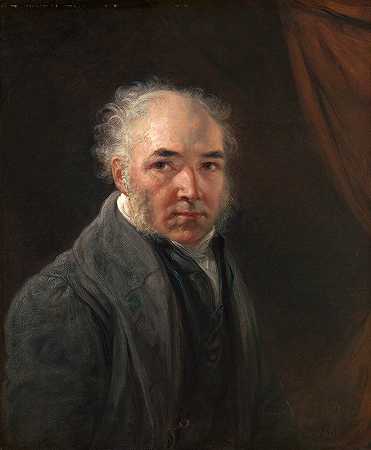 自画像`Self~Portrait (1830) by James Ward