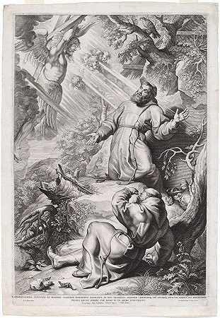 圣方济各接受圣名`Saint Francis Receiving the Stigmata (Saint Francis Receiving the Stigmata) by Lucas Emil Vorsterman