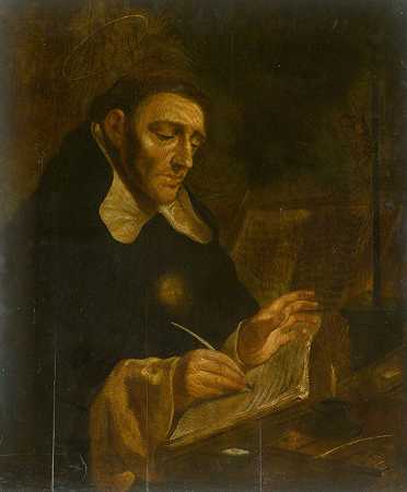 阿奎奈`Saint Thomas Aquinas (1650)