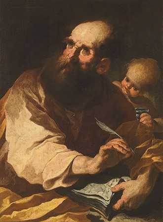 圣马修`Saint Matthew by Pietro Francesco Guala