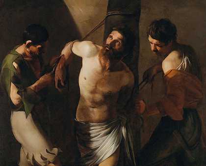 圣巴塞洛缪的殉难`The Martyrdom Of Saint Bartholomew by Bartolomeo Manfredi
