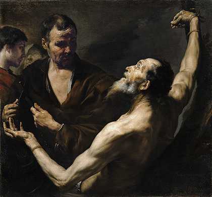 圣巴塞洛缪的殉难`The Martyrdom of Saint Bartholomew (1634) by Jusepe de Ribera