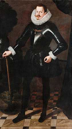 西班牙菲利普三世（1578-1621）`Philip III of Spain (1578 – 1621) by Andres Lopez Polanco