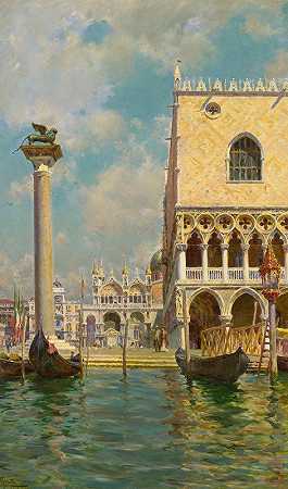 威尼斯`Venice by Augusto Lovatti