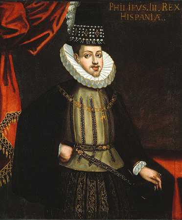 西班牙国王菲利普三世`King Philip III of Spain (ca. 1590~1600)