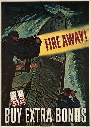 开火！购买额外债券`Fire away! Buy extra bonds (1944) by Georges Schreiber