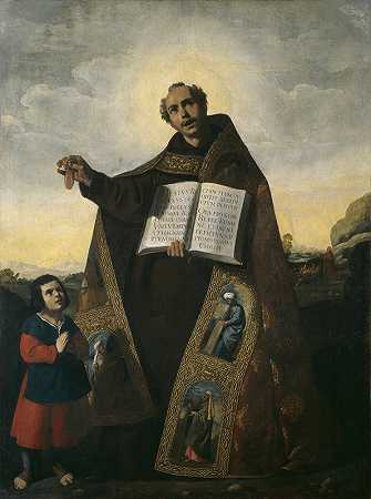 安提阿的圣罗曼努斯和圣巴鲁拉斯`Saint Romanus of Antioch and Saint Barulas (1638) by Francisco de Zurbarán