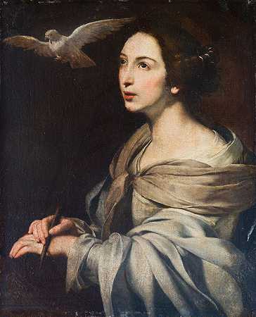 圣凯瑟琳`Saint Catherine by Francesco Guarino