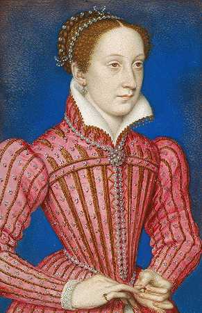 苏格兰女王玛丽（1542-1547）`Mary, Queen of Scots (1542~87) by François Clouet