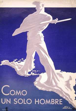 像一个人`Como un solo hombre (1941) by Antonio Arias Bernal