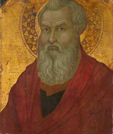 圣马修`Saint Matthew (ca. 1330–1335) by Ugolino da Siena