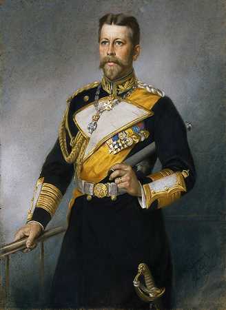 普鲁士亨利王子`Prince Henry of Prussia (1902) by Max Krusemark