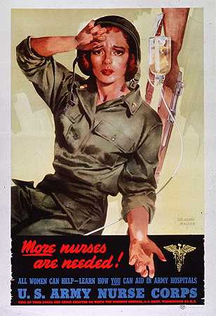 需要更多的护士！`More nurses are needed! (1944) by Henry McAlear