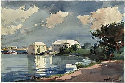 百慕大盐壶`Salt Kettle, Bermuda (1899) by Winslow Homer