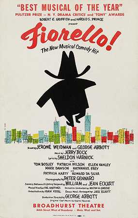 菲奥雷罗！这部新的音乐喜剧很受欢迎`Fiorello! The new musical comedy hit (1959) by Fay Gage