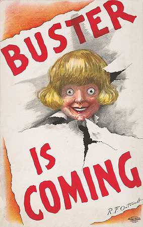 巴斯特来了`Buster is coming (1907) by R. F. Outcault