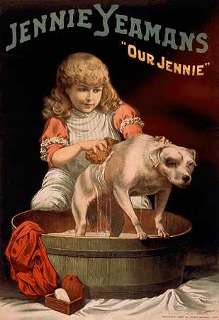 珍妮·耶曼斯我们的珍妮`Jennie Yeamans ;Our Jennie (1887) by Forbes Co.