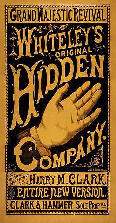 怀特利他原来隐藏的手`Whiteleys Original Hidden Hand (1884) by Jno. B. Jeffery
