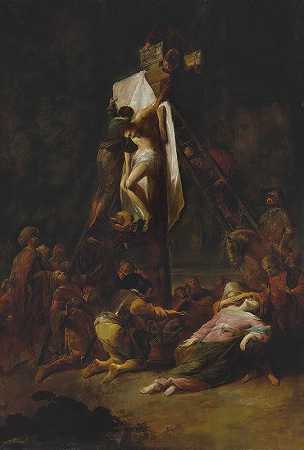 从十字架上下来`The Descent From The Cross by Leonaert Bramer
