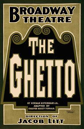 贫民窟`The ghetto (1899) by Strobridge and Co