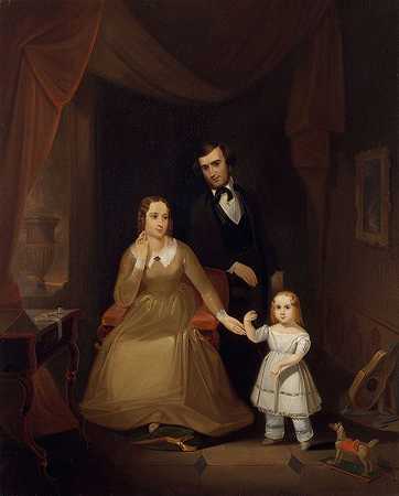 威廉森家族`The Williamson Family (ca. 1841–42) by John Mix Stanley
