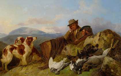 那天s包`The Days Bag (1864) by Richard Ansdell