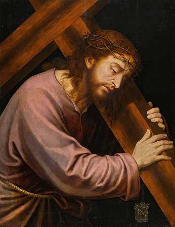 耶稣背着十字架`Christ Carrying The Cross by Joan Macip