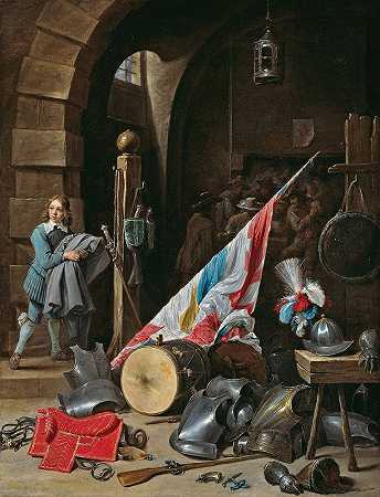 警卫室`The Guardhouse (1640) by David Teniers The Younger