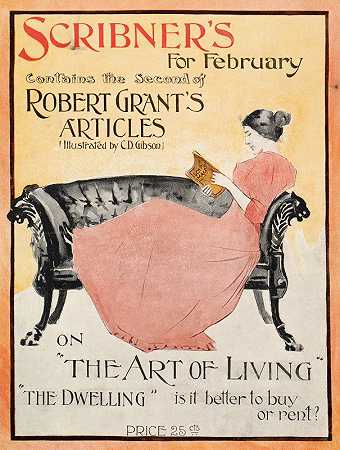 斯克里布纳和是二月的`Scribners for February (ca. 1890–1920)