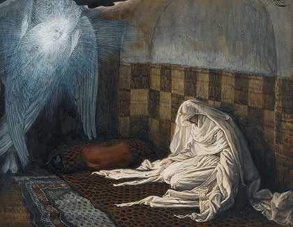 公告`The Annunciation (1886~1894) by James Tissot