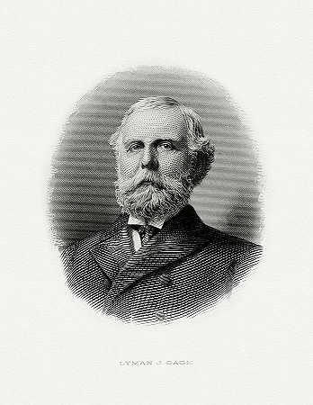 莱曼·J·盖奇`Lyman J. Gage by The Bureau of Engraving and Printing
