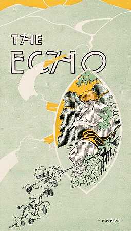回声号，芝加哥，1895年10月1日`The echo, Chicago, October 1, 1895 (1895) by Elisha Brown Bird