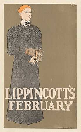 利平科特二月`Lippincotts February (1897) by Joseph Gould