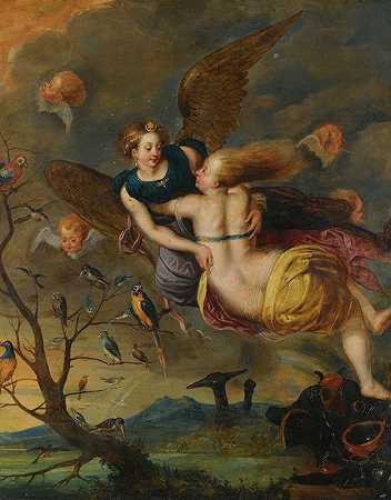 空气的寓言`An Allegory Of Air by Follower Of Jan Breughel The Younger